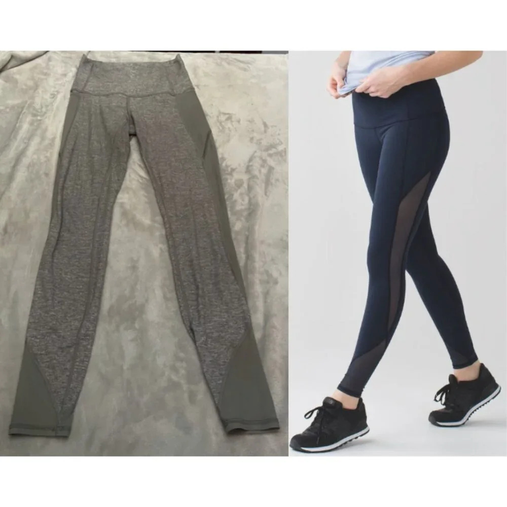 Lululemon Make A Move Tight Heather Gray 21296